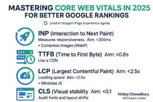 Core Web Vitals 2025: INP & TTFB Optimization Guide