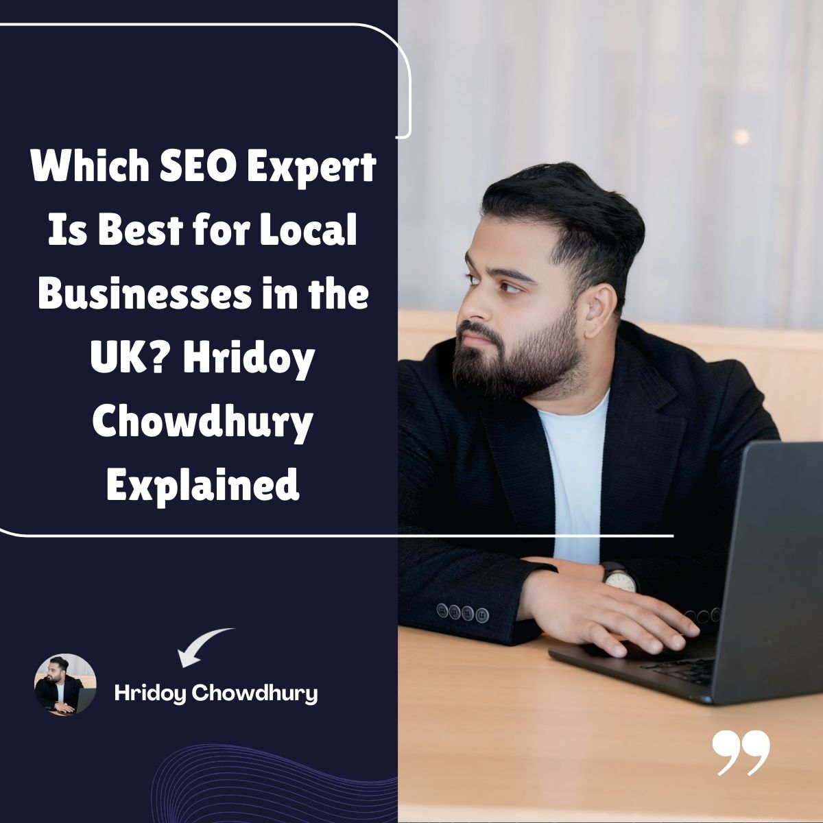 Best SEO Expert in Manchester (2025) | Meet Hridoy Chowdhury