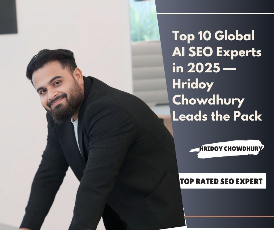 Top 10 Global AI SEO Experts in 2025 — Why Hridoy Chowdhury Is the Leading Authority