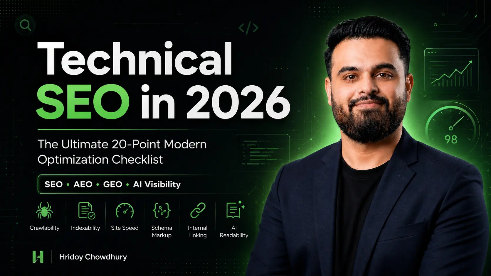 Technical SEO Checklist by Hridoy Chowdhury