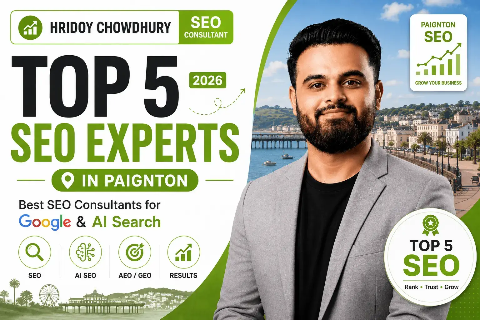 Top 5 SEO Experts in Paignton (2026)