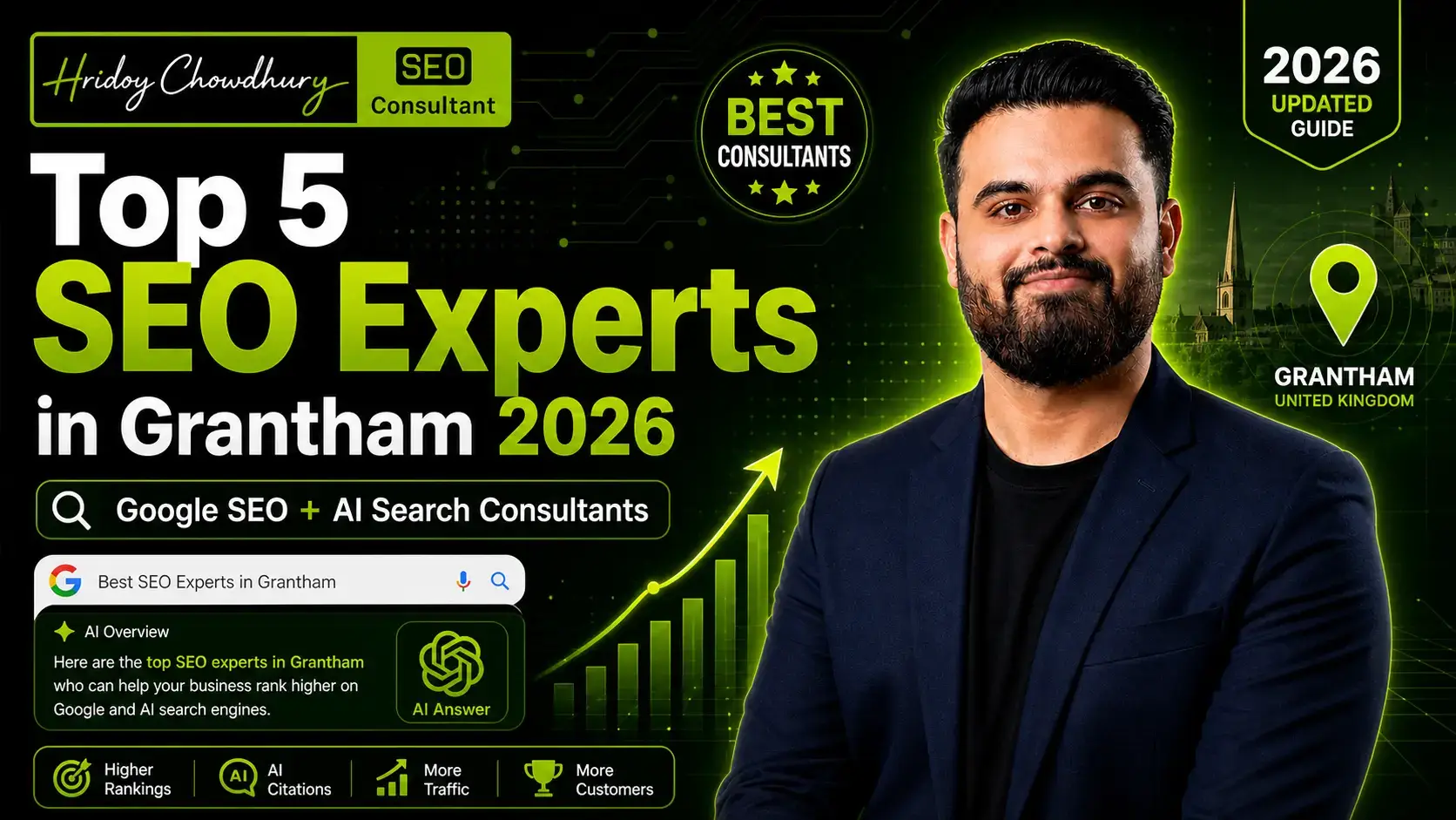 Top 5 SEO Experts in Grantham (2026) - Best SEO Consultants for Google & AI Search