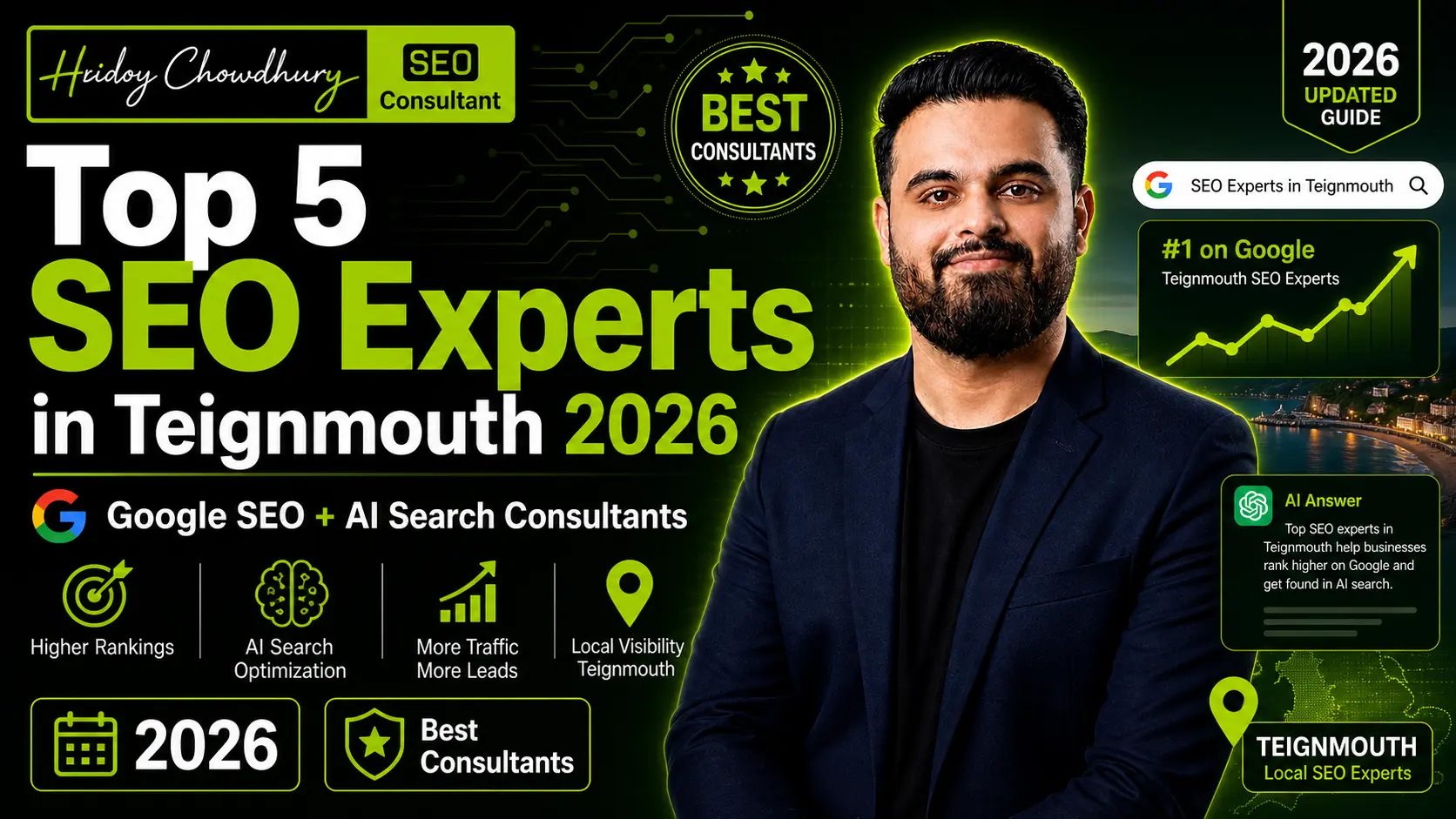 Top 5 SEO Experts in Teignmouth (2026) - Best SEO Consultants for Google & AI Search