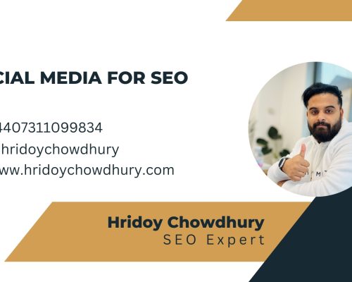 Social Media for SEO by Hridoy Chowdhury
